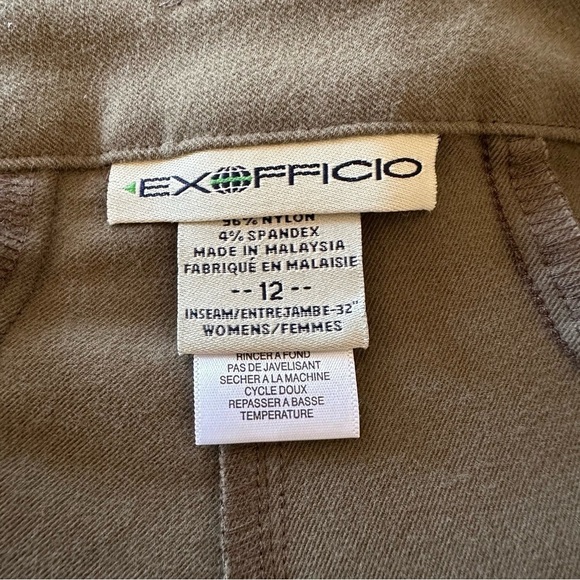 Exofficio Women's Boot Cut Pants - Olive - Picture 6 of 11